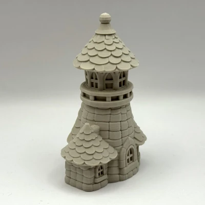 Ngôi nhà Hải Đăng Kỳ ảo - Mô hình 3D Sáng tạo