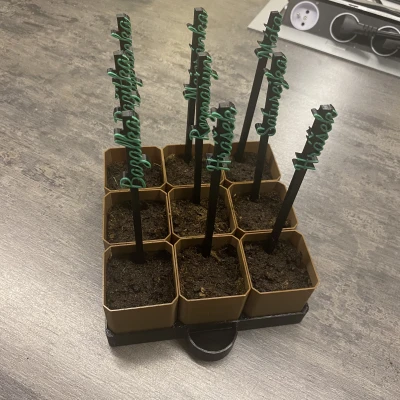 Nhãn Cắm Chậu Cây Thảo Mộc - Plant Labels