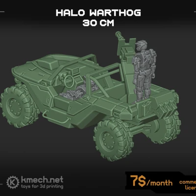 Xe Halo Warthog