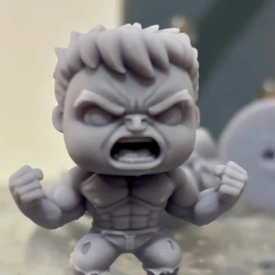 Mô Hình Hulk Chibi Mạnh Mẽ