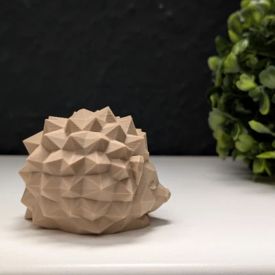 Mô Hình Nhím Ngủ Tý Hon Low Poly