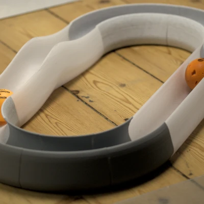 Ballabyrinth - Đồ chơi đường đua bi lắc cho mèo