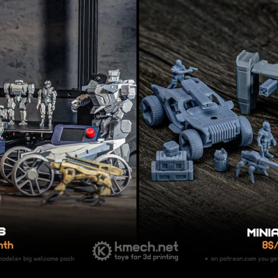 Mô hình Mech tí hon