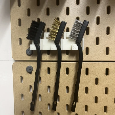 Giá Đỡ Bàn Chải Sắt Skadis Ikea