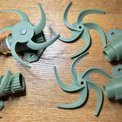 Bộ đầu phun nước tưới vườn nối dài