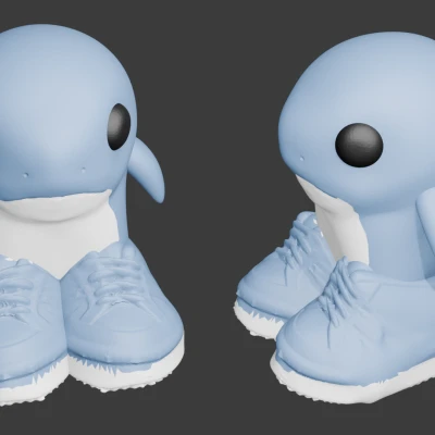 Mô hình Em bé Tralalero Tralala - tralalerito