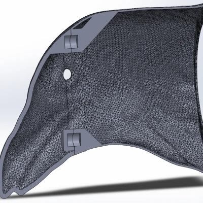 Đầu Quạ Halloween Nam Châm