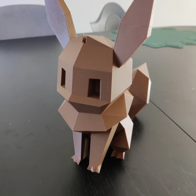 Heo đất Eevee dạng Low poly