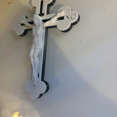 Thánh Giá Coptic In được với Chúa Jesus