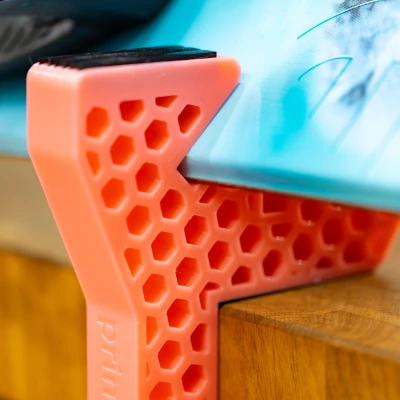 Chân đế chỉnh sửa ván trượt tuyết/ski | Đai ốc tích hợp, In 3D | Kiểu kẹp C