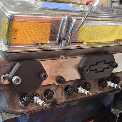 Nắp Chụp Cổng Xả Cho Động Cơ Small Block Chevy