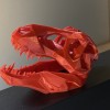 Mô hình Đầu T-Rex Low Poly - Thumbnail 1