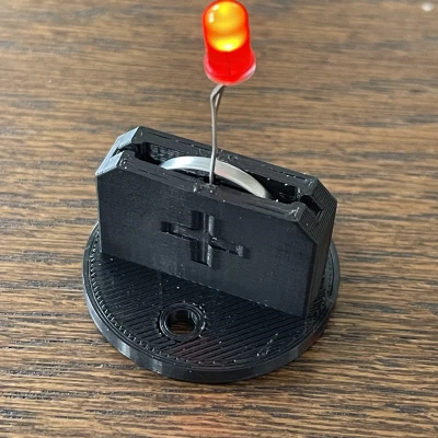 Giá Đỡ Pin CR2032 - Đèn LED Tealight