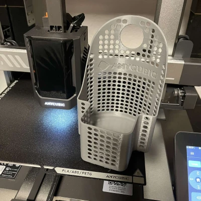 Hộp hứng Filament Thừa cho Anycubic Kobra 3 Combo