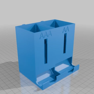 Hộp đựng pin AA & AAA cho Multiboard