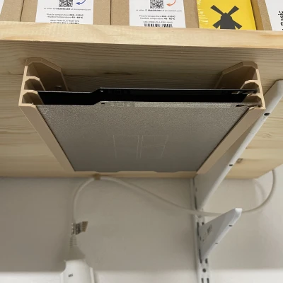 Giá Đỡ Tấm Build Plate Bambulab A1 Mini Treo Dưới Bàn