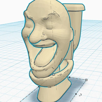 Tượng Skibidi Toilet