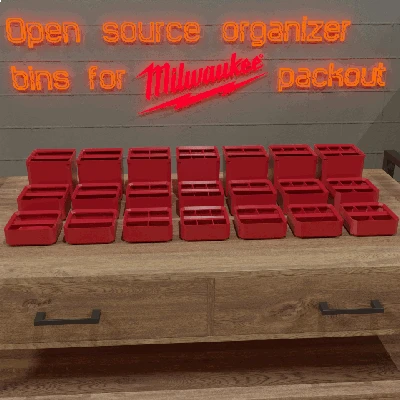 Hộp Mở Tùy Chỉnh Cho Milwaukee Packout