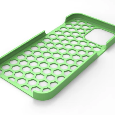 Ốp Lưng Iphone 12 Pro Max - Thiết Kế Hình Lục Giác