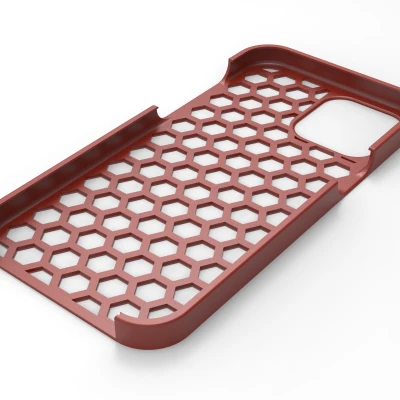 Ốp Lưng Iphone 12 Pro Max - Thiết Kế Hình Lục Giác