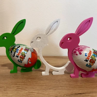 Chân Đế Trứng Thỏ (Kinder Surprise) - Trang Trí Phục Sinh