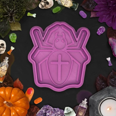 Khuôn Cắt Bánh Quy Halloween Hình Nhện