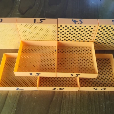 Khuôn sàng lọc lỗ vuông 1-5mm