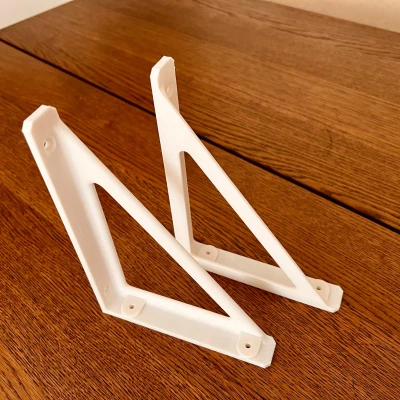 Giá đỡ tường cho kệ gỗ