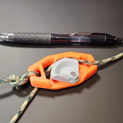 0178 [CẬP NHẬT] Tăng Đơ Dây Phơi Quần Áo Dù Tự Động (Có Lò Xo, Cho Dây 4mm)