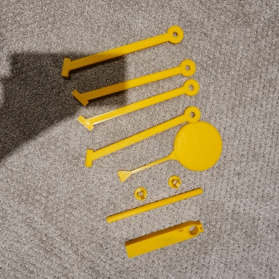 Mục tiêu tự reset để tập bắn Nerf