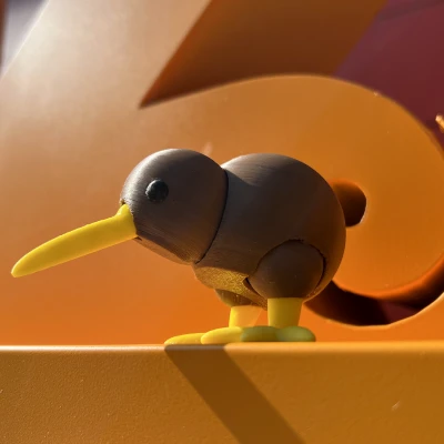 Kiwi - Mô Hình Chim Kiwi Dễ Thương In 3D