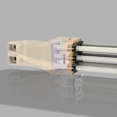 Bộ Chia Sợi Nhựa 8 Màu Cho Anycubic Kobra 3 v5