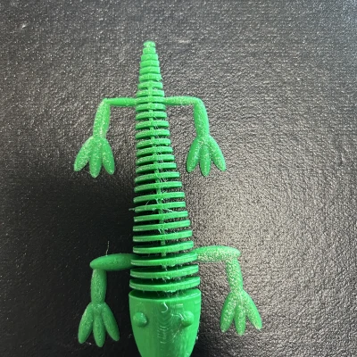 Đồ Chơi Thằn Lằn Fidget Bằng TPU Dẻo