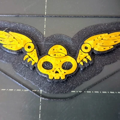 Mô hình Huy hiệu đội mũ Model N - Murder Drones