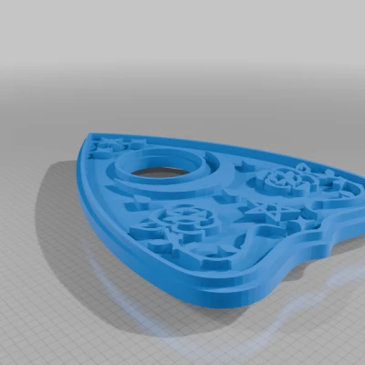 Khuôn Mẫu Ouija Planchette v1