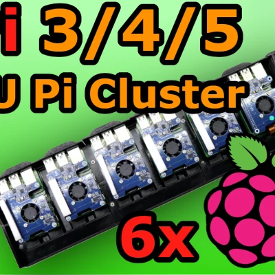 Khung Gắn Cluster Pi