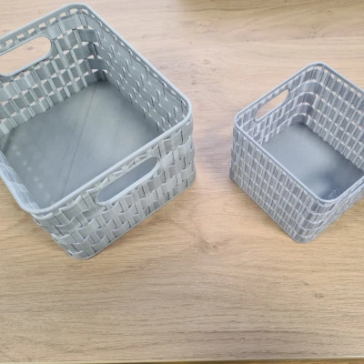 Hộp đựng đồ đan mây