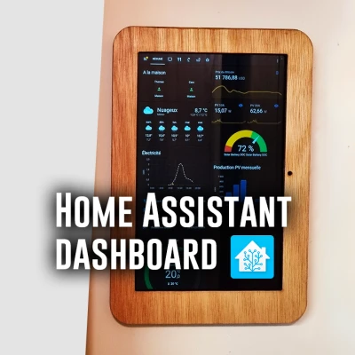 Hộp treo tường Samsung Galaxy Tab A8 để tạo bảng điều khiển Home Assistant