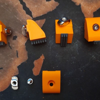 Giá đỡ bàn chải silicon vệ sinh vòi phun Prusa XL