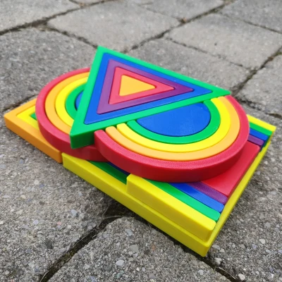 Bộ Xếp Hình Montessori