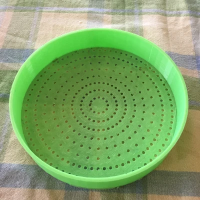 Rây lọc tròn 170mm, lỗ 4mm