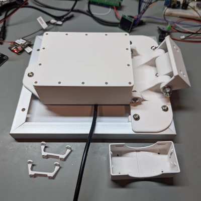 Vỏ trạm gốc năng lượng mặt trời 5W Meshtastic LoRa Node cho pin LTO