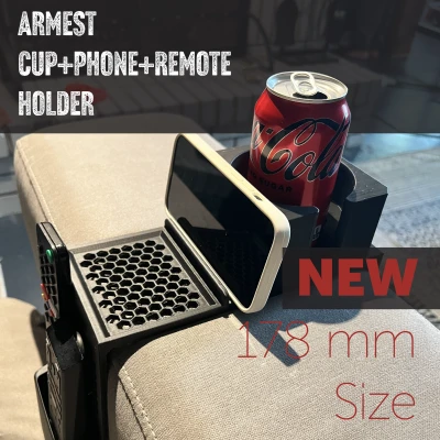 Giá Để Ly/Điện Thoại/Remote Tay Vịn Ghế Sofa: Cho Cloud Couch / Lovesac / Ghế Sofa Lớn