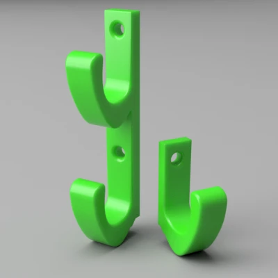 Móc Treo Tường Đơn/Đôi Chắc Chắn