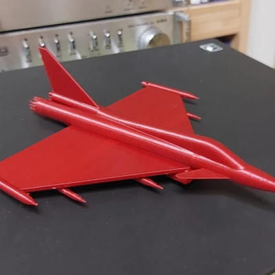 Mô Hình Máy Bay Chiến Đấu Concept Lấy Cảm Hứng Từ Eurofighter