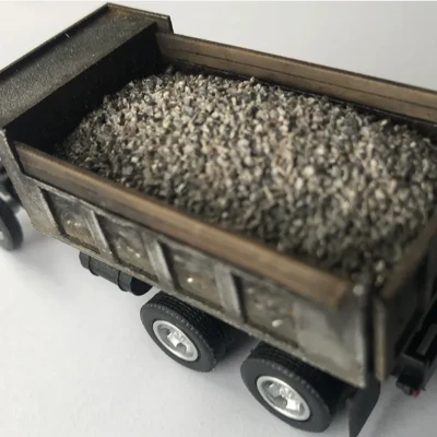 Thùng xe ben tỉ lệ HO