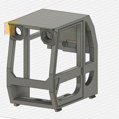 Cabin Máy Xúc RC Có 2 Lỗ Vít