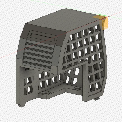 Cabin Máy Xúc RC Có 2 Lỗ Vít