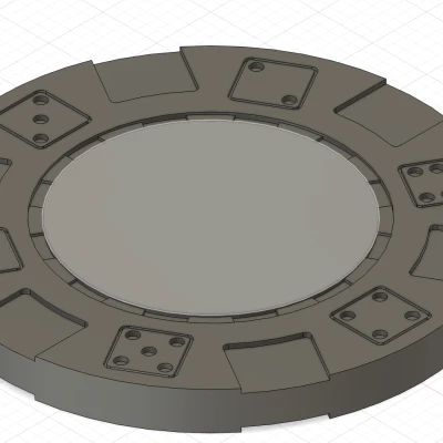 Bộ Chip Poker Sòng Bạc