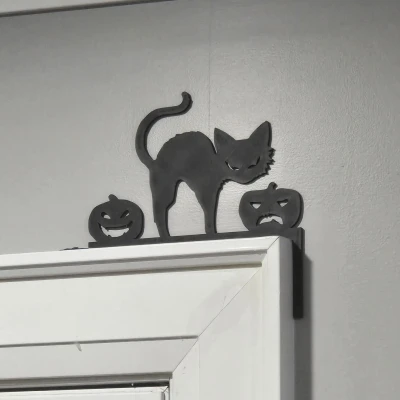 Mèo Halloween Cùng Bí Ngô